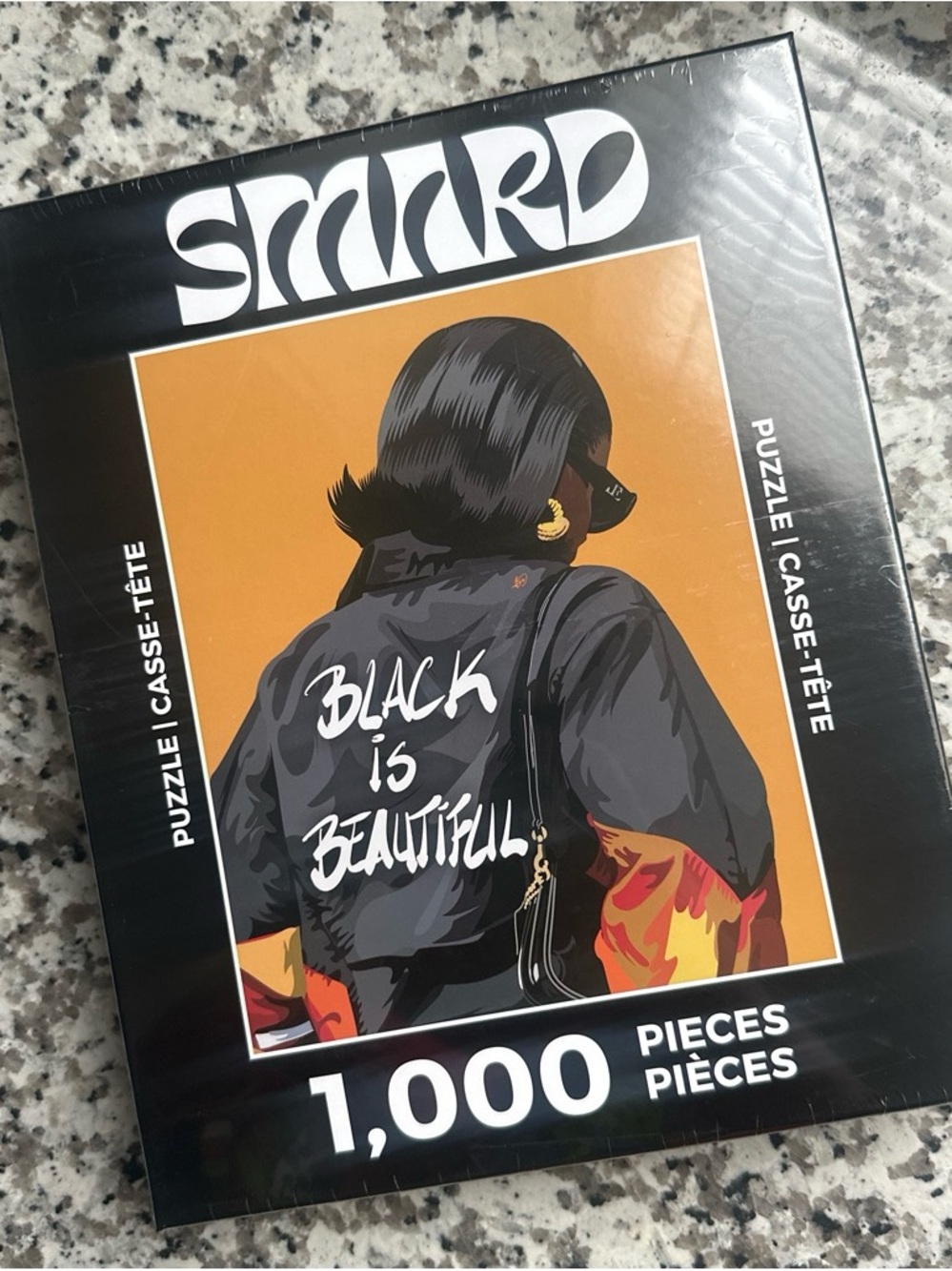 SMARD | 'Black Is Beautiful' 1,000 Piece Mountable Art Puzzle